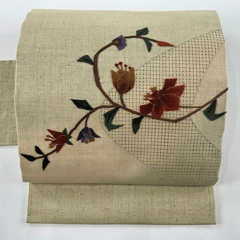 訪問着フルセット　紬　手刺繍　唐草地紋　グリーン系　着物　正絹　付け下げ　L2 楽天市場】紬 訪問着の通販