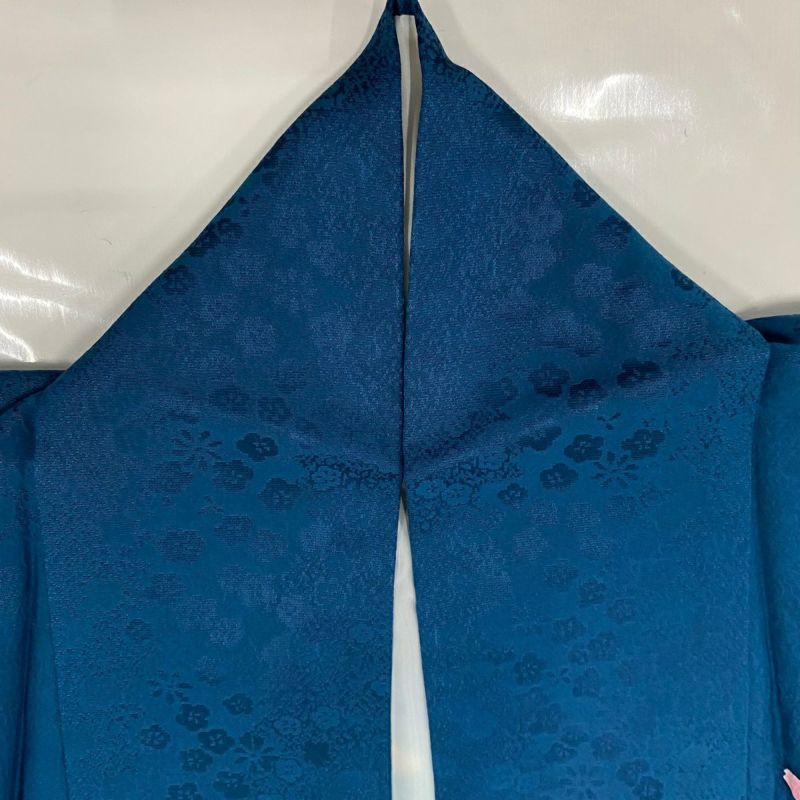着物　袷　振袖　正絹　身丈166cm 仕付け糸付　美品　未着用品 振袖 身丈165cm 裄丈67cm M 袷 桜 流水 金彩 刺繍 赤 正絹 秀品
