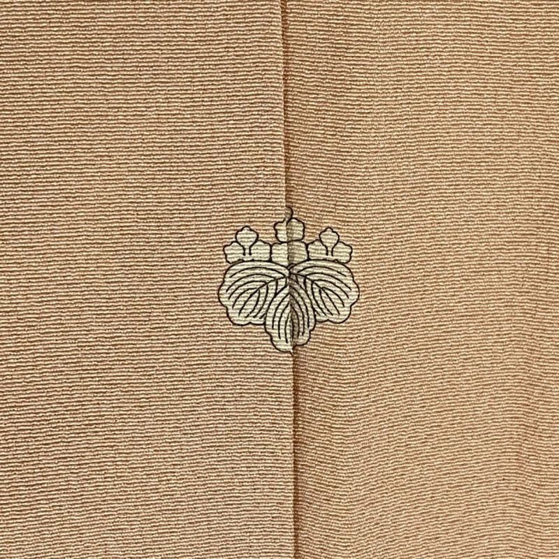 刺繍 縮緬 裄69.5 夢華結び ガード加工 一つ紋 付下げ 正絹 T-5395 付下げ 身丈154.5cm 裄丈63cm S 単衣 松葉 地紋 金糸 刺繍 青紫