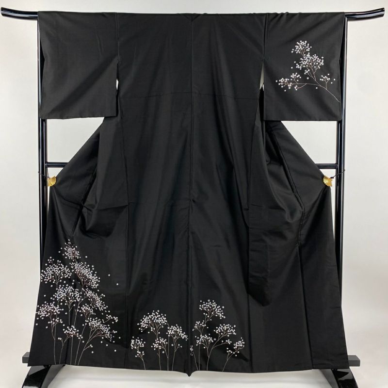 ★SALE★激レア　般若柄セットアップ‼️特選訪問着　菱屋六右エ門　正絹　紬着物 ☆SALE ☆激レア 般若柄セットアップ‼️特選訪問着 菱屋六右エ門