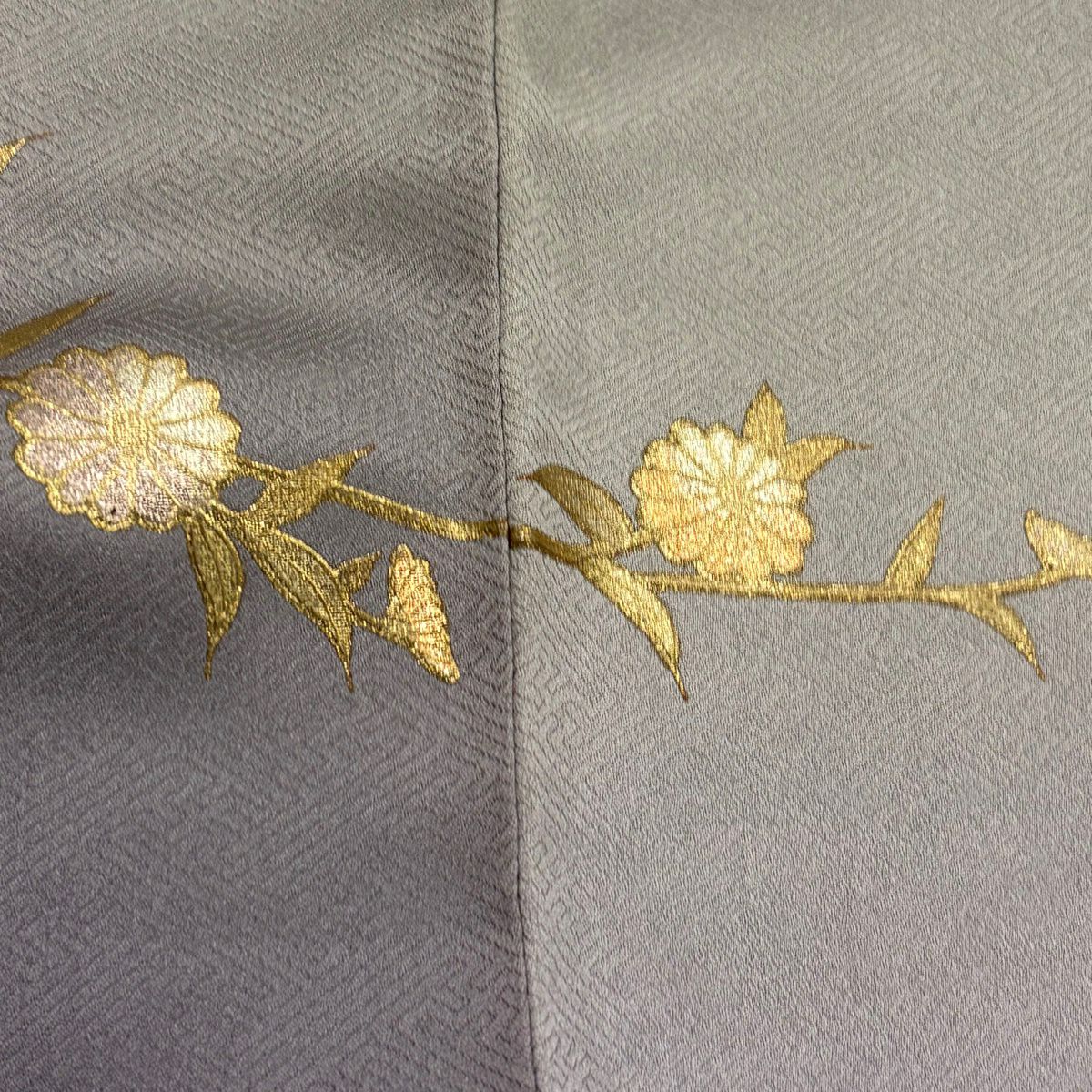 超美品　正絹　袷　螺鈿　金彩　訪問着　着物　着丈168裄70 トールサイズ　水色 3d505014ae341a2dbed95ddcdbd39d