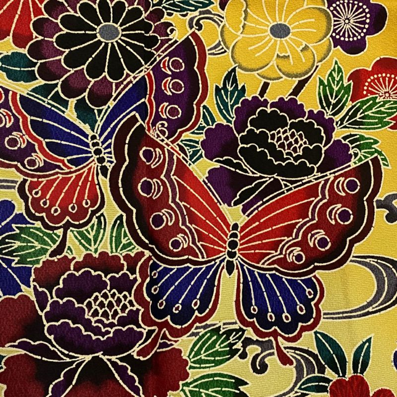 m525＊正絹 刺繍 梅 羽子板 トールサイズ　着物 成人式 振袖単品 1708-05-3_4.jpg