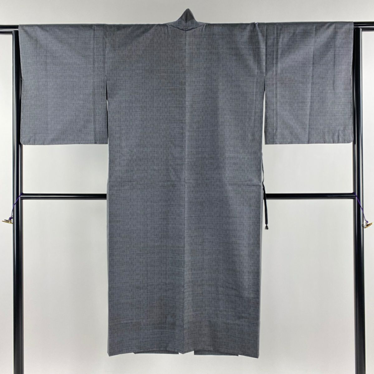 道中着 身丈103cm 裄丈68cm L 和装コート 木目 ぼかし 赤茶 正絹 美品 秀品｜中古・古着・リサイクル着物通販｜バイセル オンライン