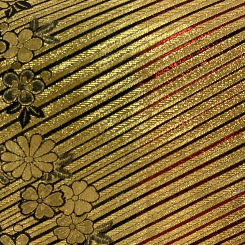 411ag75◎七五三 7歳 全通袋帯 ハーフ成人式 鎧縅 桜 ラメ金糸◎美品 411ag17□七五三 七歳 女児 着物(未使用)&袋帯&長襦袢 毬 桜□美品