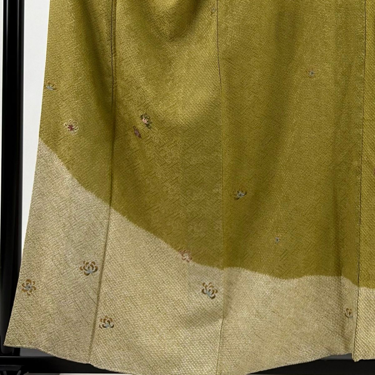 k187洗える訪問着 菱菊地紋 ややゆったり 身丈163裄丈66 訪問着・付下げ - 銀座きもの青木｜長く大切に着続けて頂きたい上質な