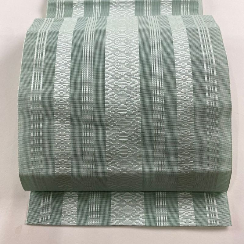 名古屋帯 美品 秀品 夏帯 松葉仕立て 八寸名古屋帯 トンネル