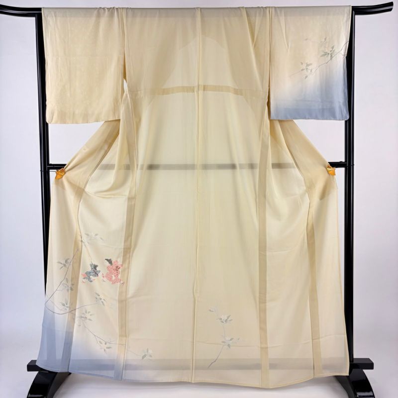 おかめベージュ 長襦袢　正絹 おかめベージュ 長襦袢 正絹 - メルカリ