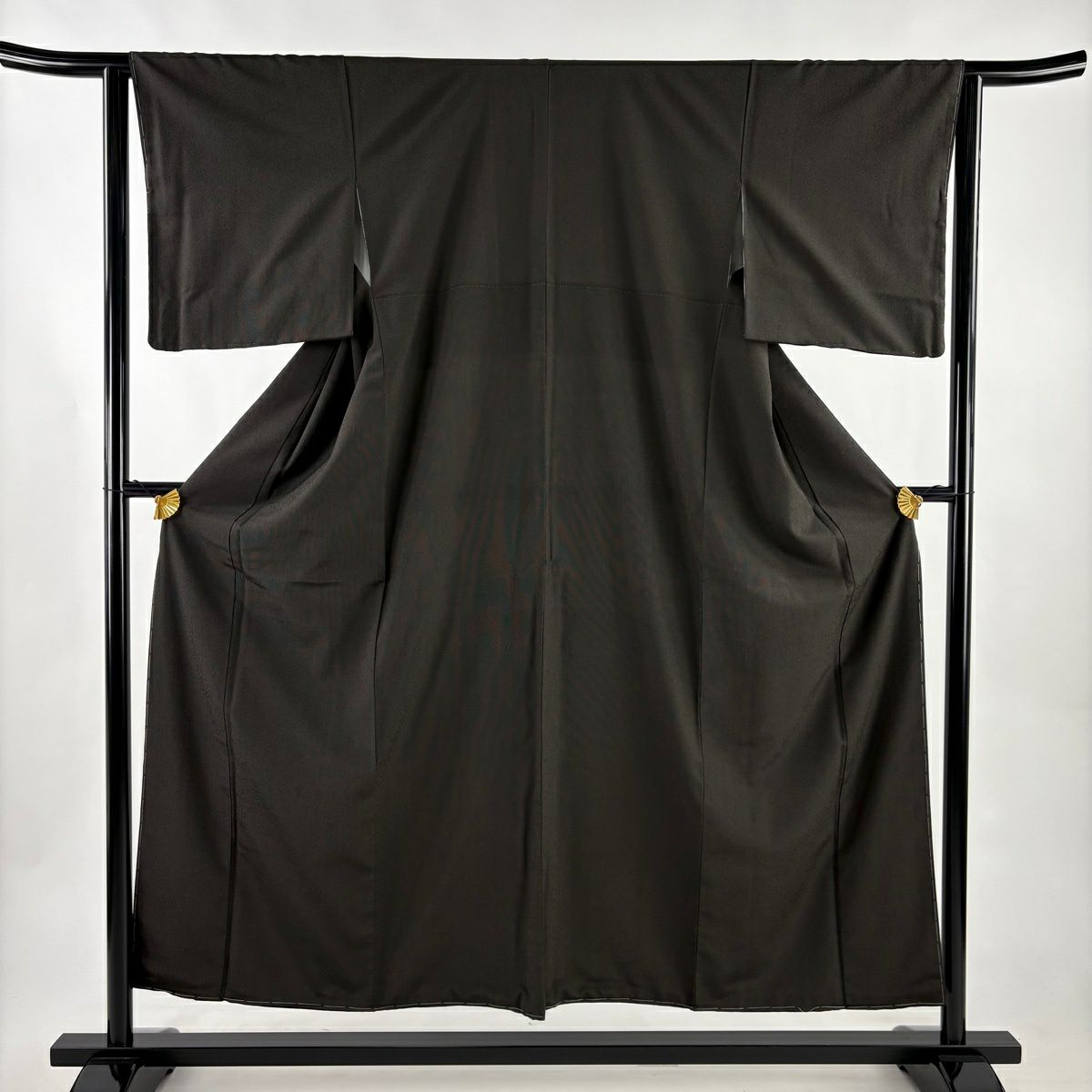 お見分け済　美品　正絹袷　江戸小紋三役　極\"行儀\"モノトーン　単品 1560199.jpg