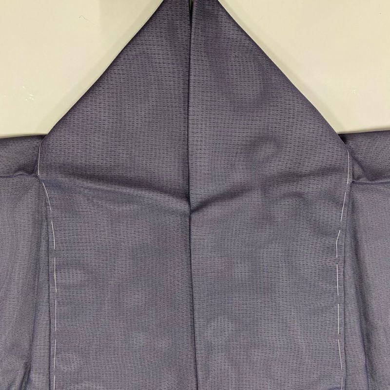 色無地 身丈163cm 裄丈66cm M 紗絽袷 青紫 正絹 美品 秀品|中古 色無地 身丈163cm 裄丈66cm M 紗絽袷 青紫 正絹 美品 秀品|中古