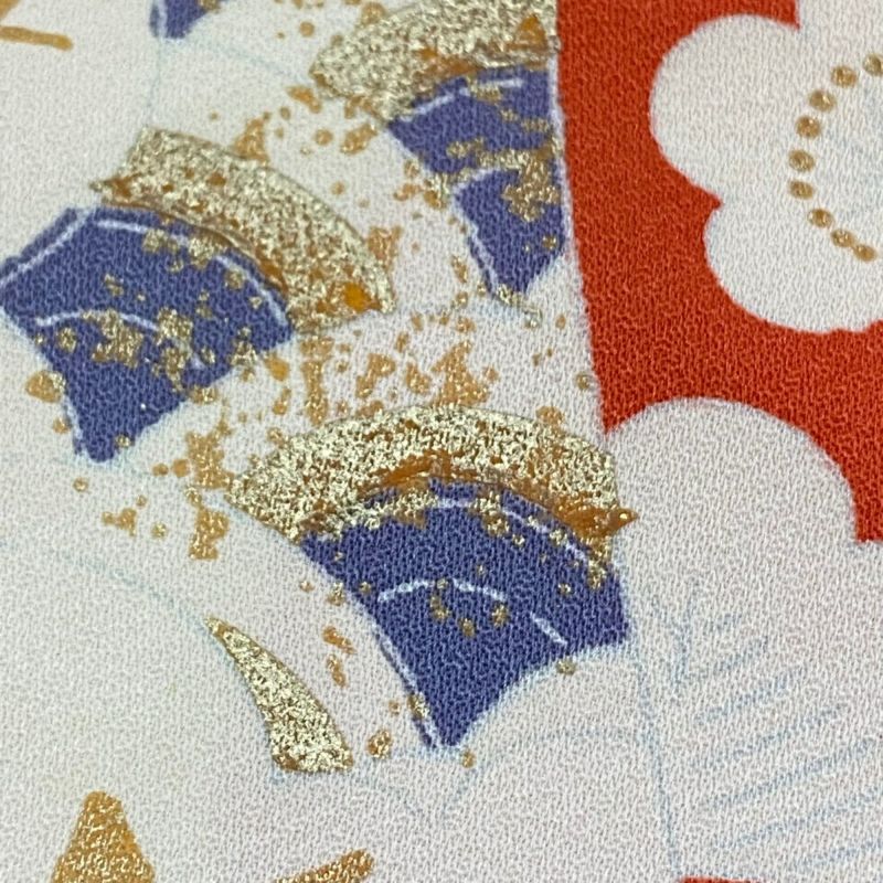 振袖フルセット豪華6点サイズS〜M送料込み格子草花文美品