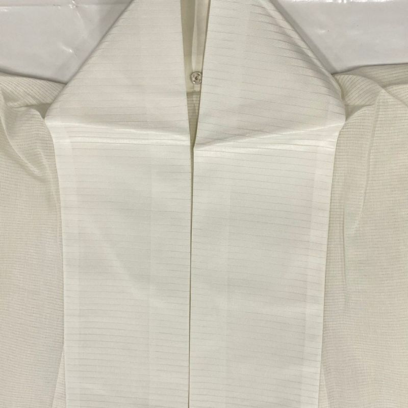 長襦袢 身丈157cm 裄丈62cm S 夏物 絽 白 正絹 美品 秀品｜中古