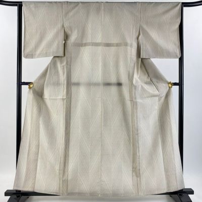 おまとめ専用　単衣 塩沢紬（絣文）正絹美品 おまとめ専用 単衣 塩沢紬（絣文）正絹美品
