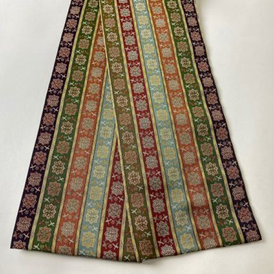 お仕立て上がり半幅帯　新品未使用品　正絹　ロング丈 半幅帯 ｜ 中古着物・帯・和装小物 ｜ バイセル オンライン