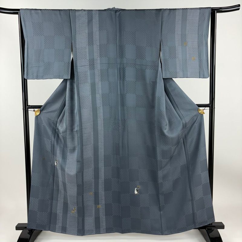 k-4110 刺繍にうさぎ 素敵なデザイン 紋なし 正絹 袷 訪問着 工芸きもの 野口：刺繍 九寸名古屋帯『うさぎ』 – 創作着物と帯