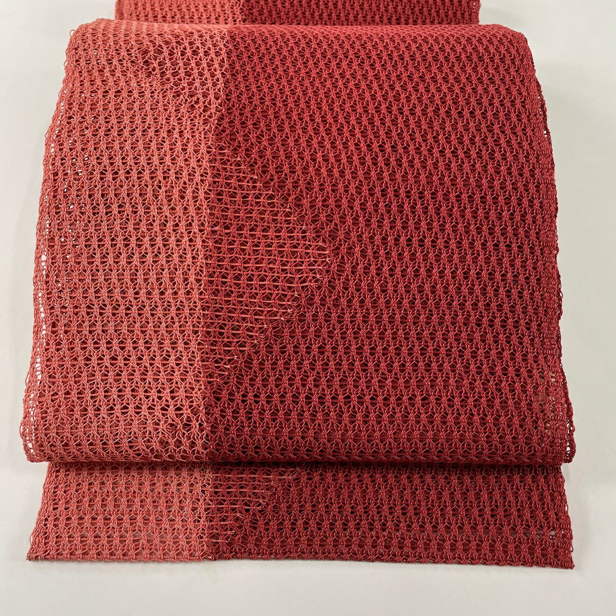 名古屋帯 美品 秀品 夏帯 幾何学 緑 正絹|中古・古着 名古屋帯 美品 秀品 夏帯 幾何学 緑 正絹|中古・古着