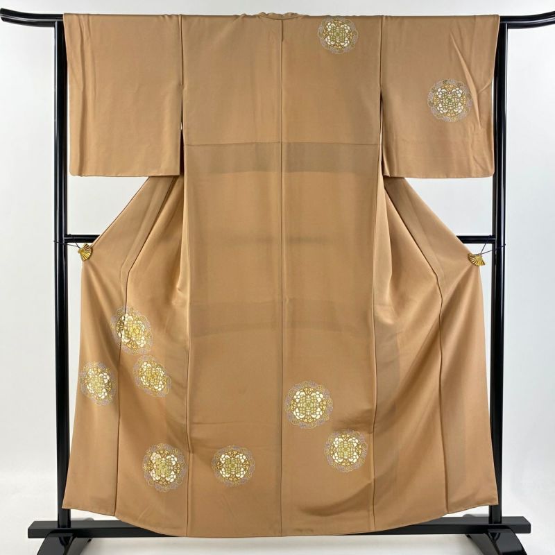 精華着地 お洒落 長襦袢 正絹 半衿付 未使用152cm～158cm Jｓ651 精華着地 お洒落 長襦袢 正絹 半衿付 未使用152cm～158cm Js651