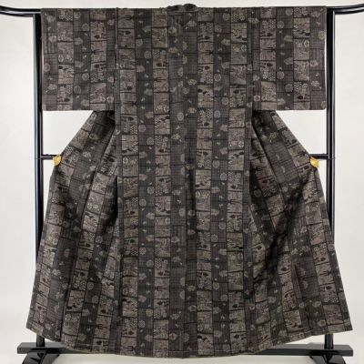 はるる アンティーク 大島紬 着物 正絹 まとめ売り4着 BM-3103 アンティーク 大島紬 着物 正絹 仕立て上がり レトロ カジュアル