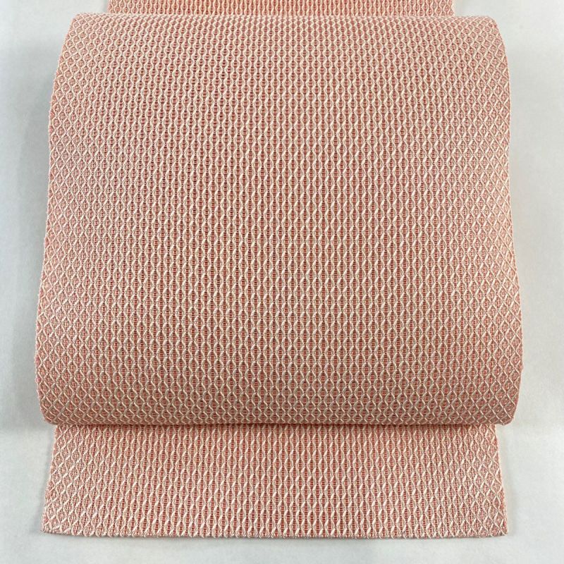 名古屋帯 秀品 夏帯 松葉仕立て 八寸名古屋帯 トンネル仕立て
