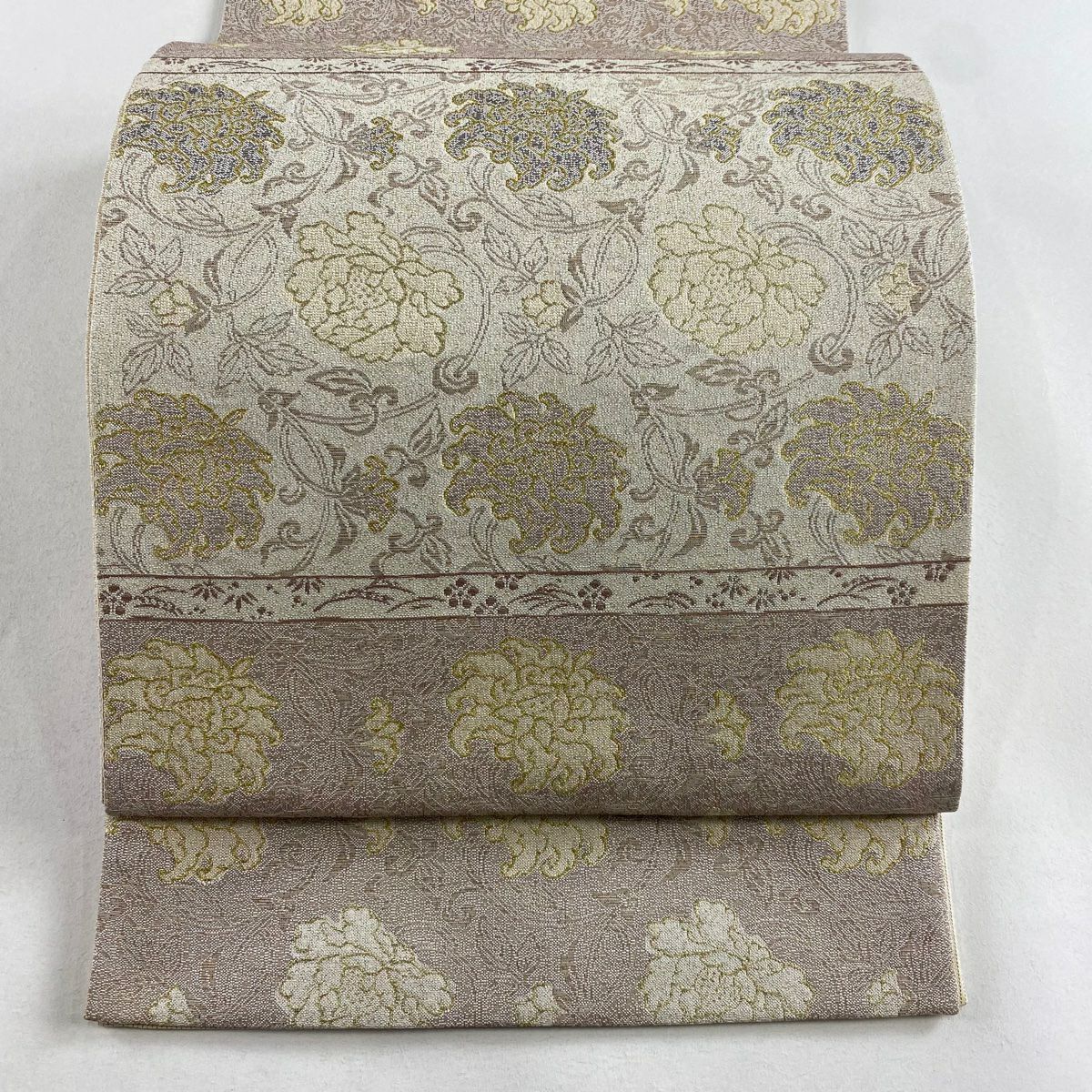 （新品 未使用品）袋帯 紅葉模様 薄いグレー色 楽天市場】袋帯 灰色の通販