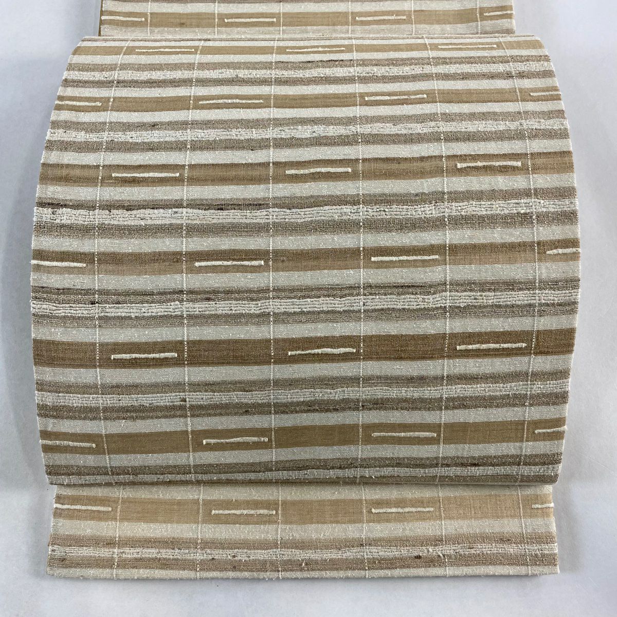 袋帯 美品 秀品 縞 緑 全通 正絹|中古・古着・リサイクル着物 袋帯 美品 秀品 縞 緑 全通 正絹|中古・古着・リサイクル着物