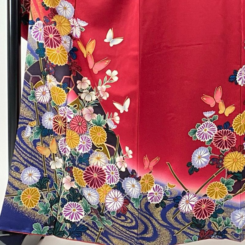 きものの文様【器物（きぶつ）】鈴に几帳、八橋など。道具を