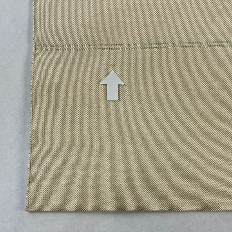 名古屋帯 秀品 八寸名古屋帯 松葉仕立て 花唐草 金銀糸 ベージュ 名古屋帯 秀品 八寸名古屋帯 松葉仕立て 花唐草 金銀糸 ベージュ