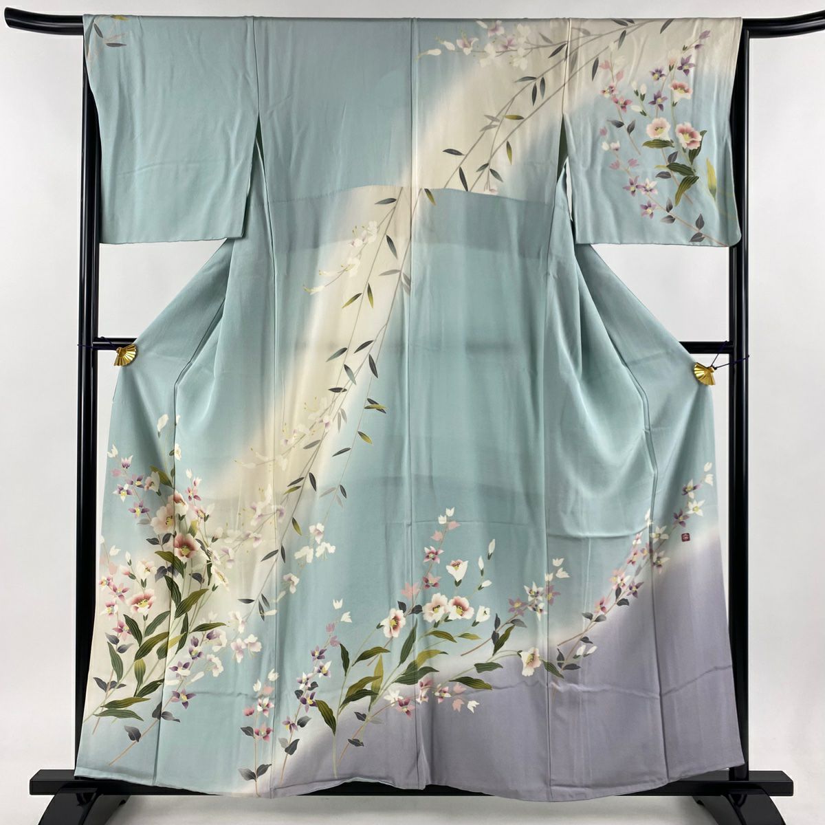 付下げ 身丈158cm 裄丈66cm 正絹 美品 名品 【中古】（付下げ 身丈  