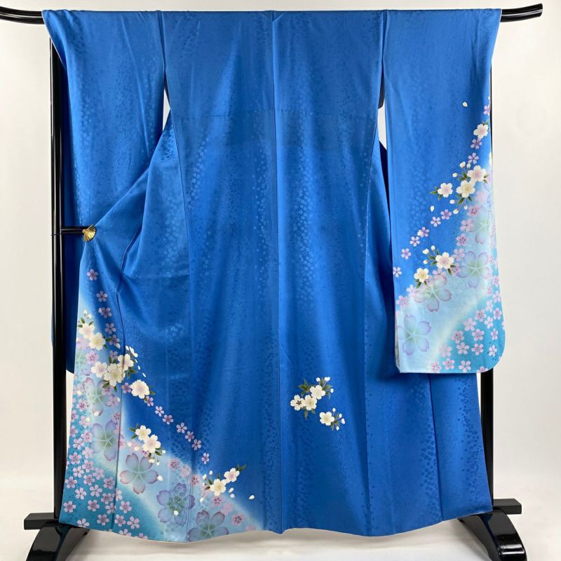 振袖 身丈163cm 裄丈69.5cm L 袷 袋帯フルセット 桜 桜の花びら